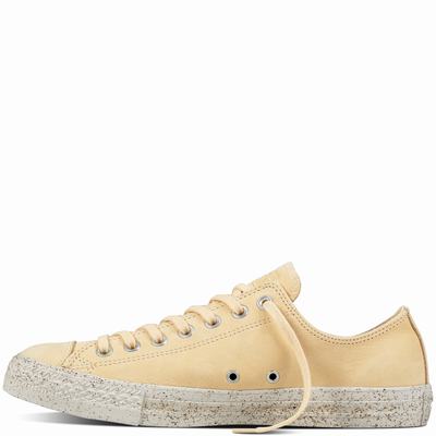 Converse Chuck Taylor All Star Nubuck Low Tops Mens - Yellow Shoes (786OVDQB)
